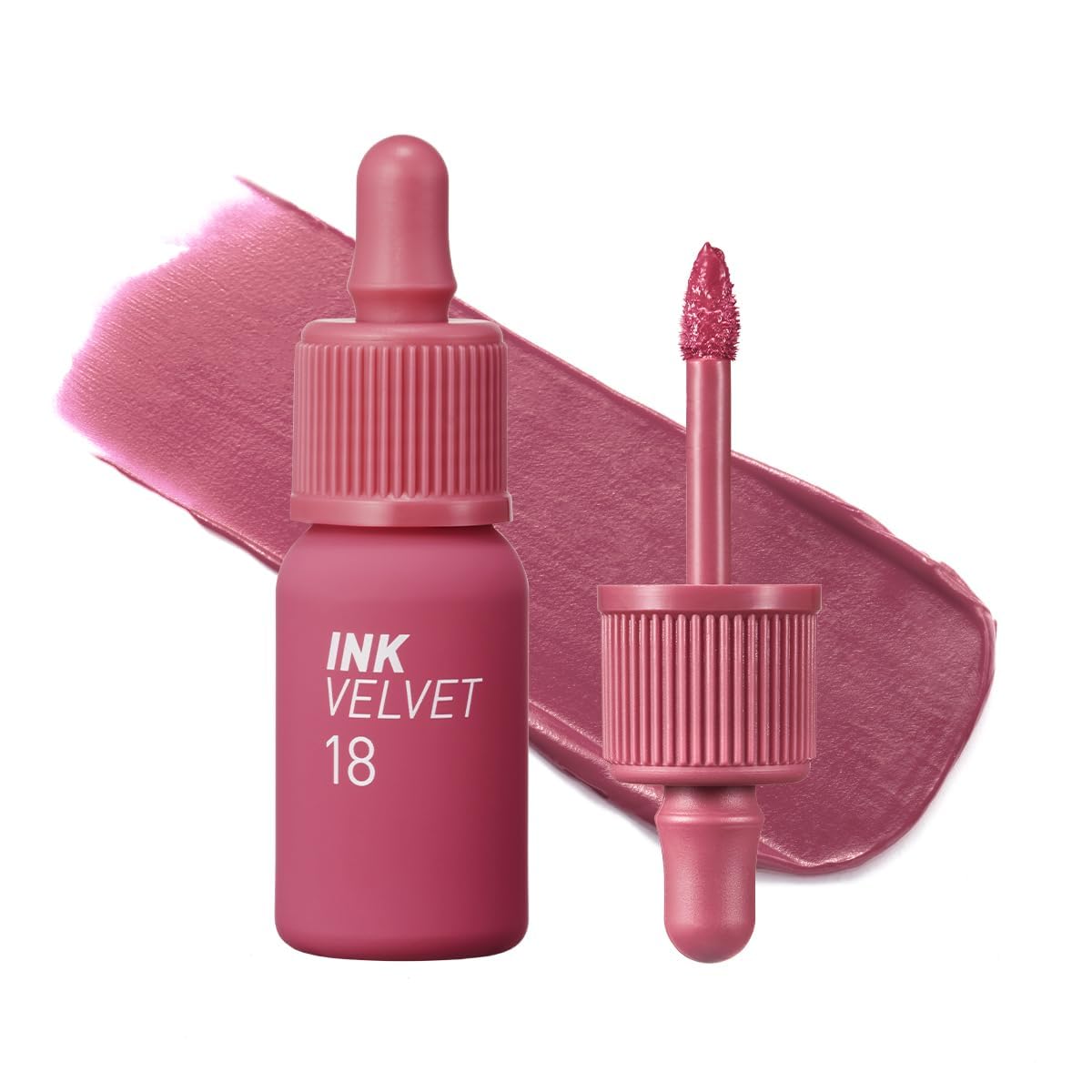 Peripera Ink the Velvet Lip Tint, Cor de Alta Pigmentação, Longa Duração, Leve, Não Testado em Animais, Sem Glúten, Sem Parabenos