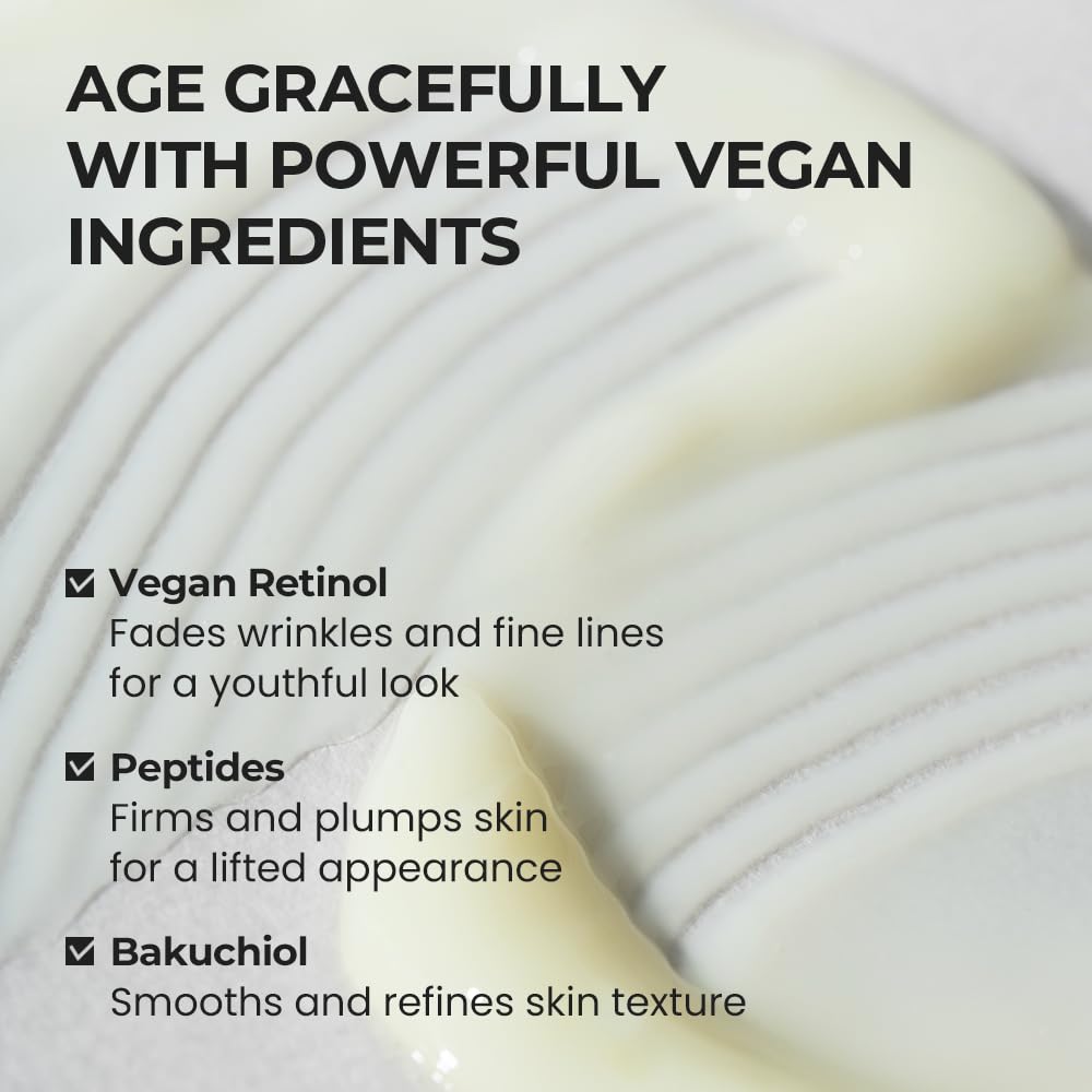  [SKIN&LAB] Sérum Reparador de Retinol | Contém Retinol Vegano, Bakuchiol e Peptídeos | Para Reduzir Rugas e Linhas Finas, Suavizante | Essência Facial Diária | Para Pele Sensível | 30 ml