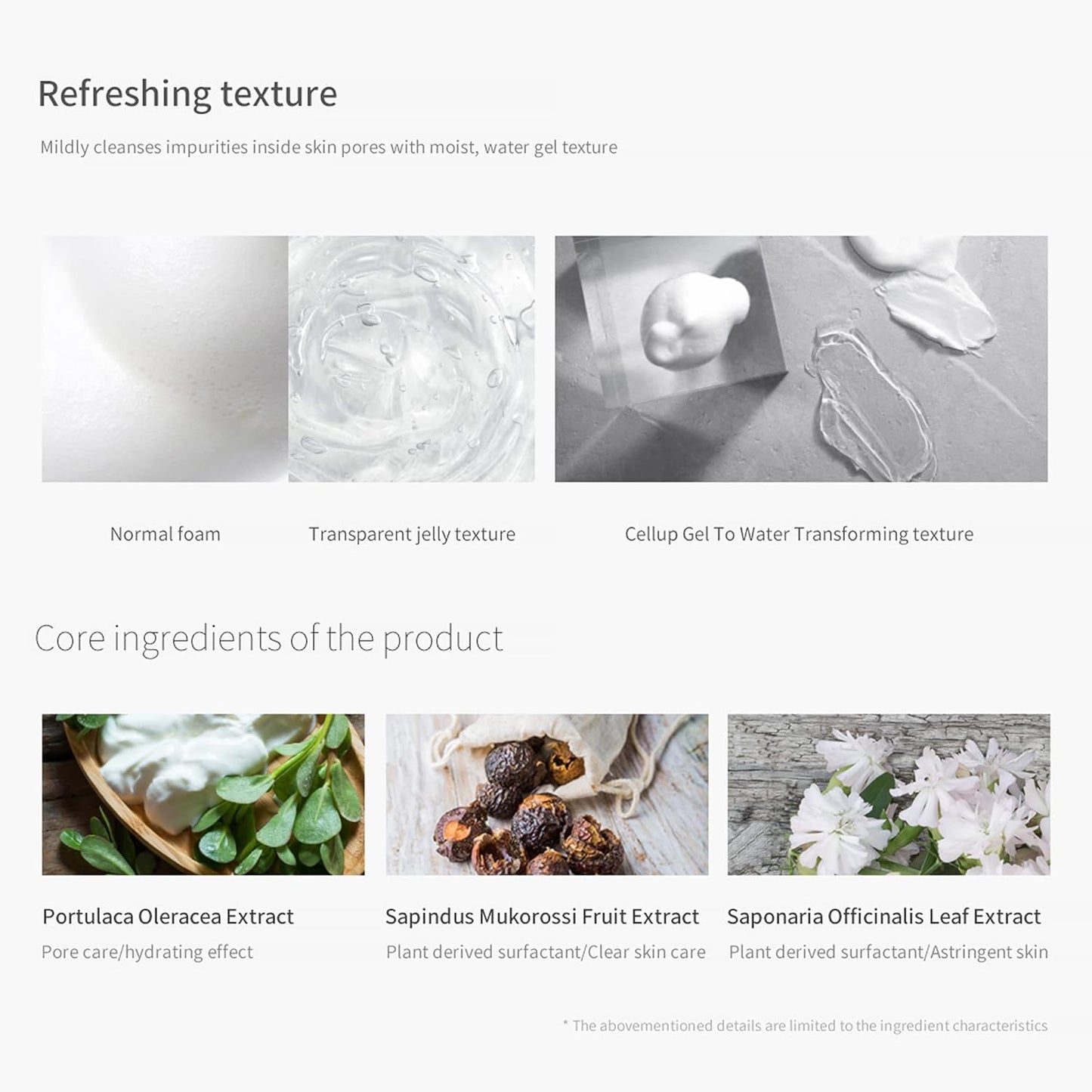 LAGOM Cellup Gel To Water Cleanser | Textura em Gel, Limpador Matinal, Lavagem Facial Diária, Fórmula Transparente Sem Espuma, Limpeza Facial Hidratante 220 ml