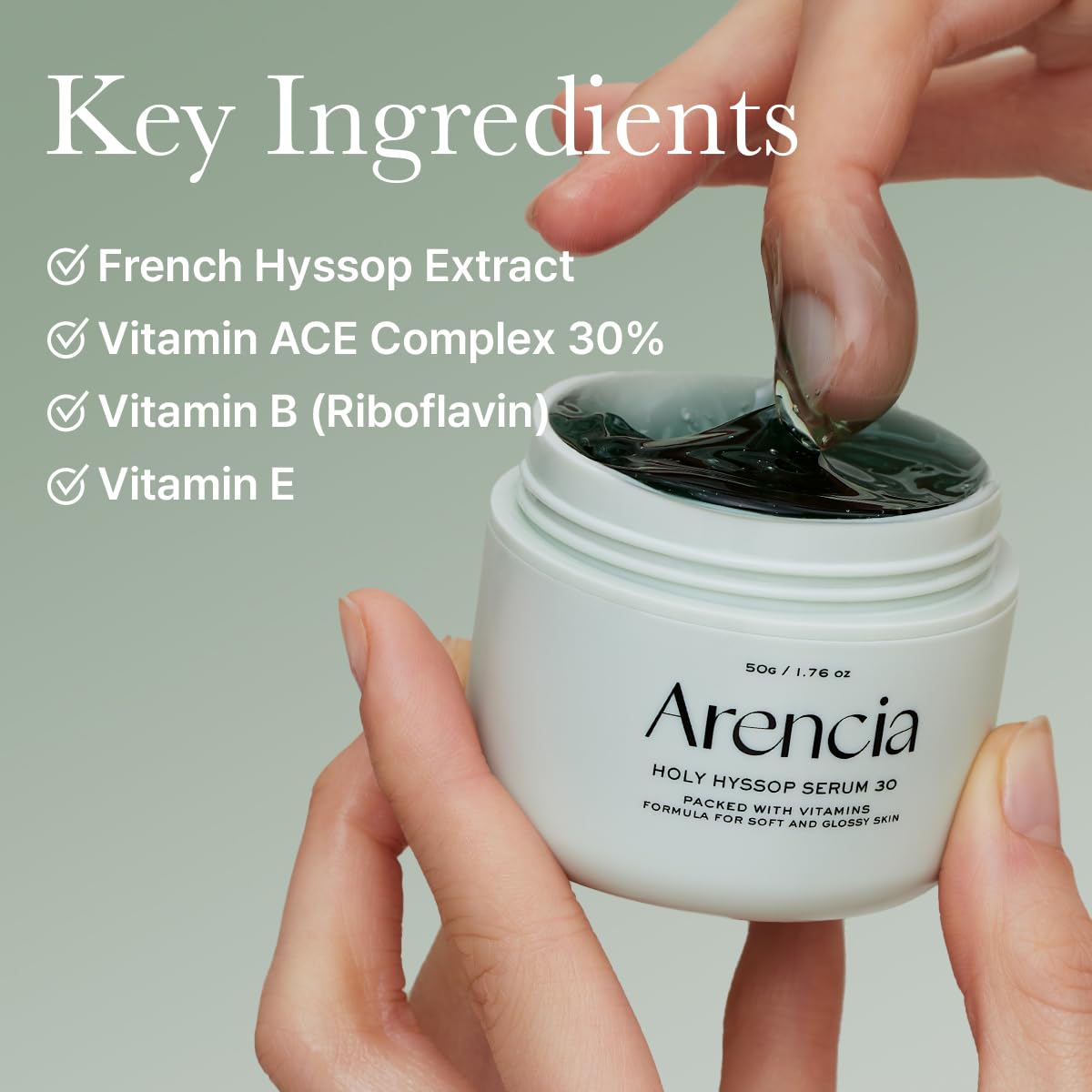 Sérum Máscara Facial Glow Hyssop