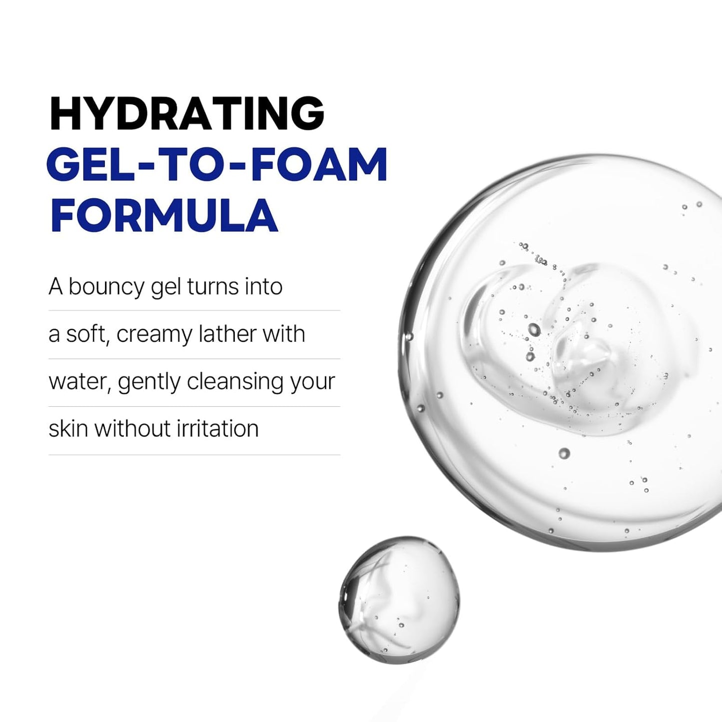 ROUND LAB Gel de Limpeza Hidratante com Suco de Bétula | Desobstrui o sebo oculto, Remove células mortas da pele, Calmante, pH baixo, Gel de Limpeza (150 ml)