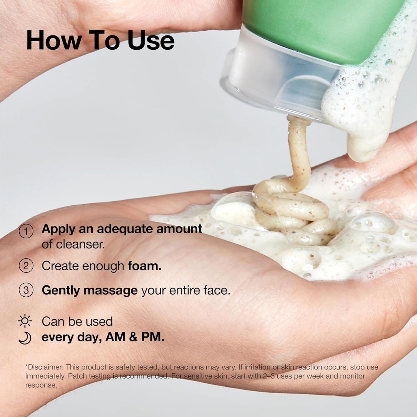  Espuma de Limpeza Profunda de Poros ANUA Heartleaf Quercetinol, Limpador Facial, para Dupla Limpeza, BHA, Ácido Hialurônico, Glicerina, Lavagem Facial, Removedor de Cravos, Cuidados com a Pele Coreana (150ml/5,07 fl.oz.)