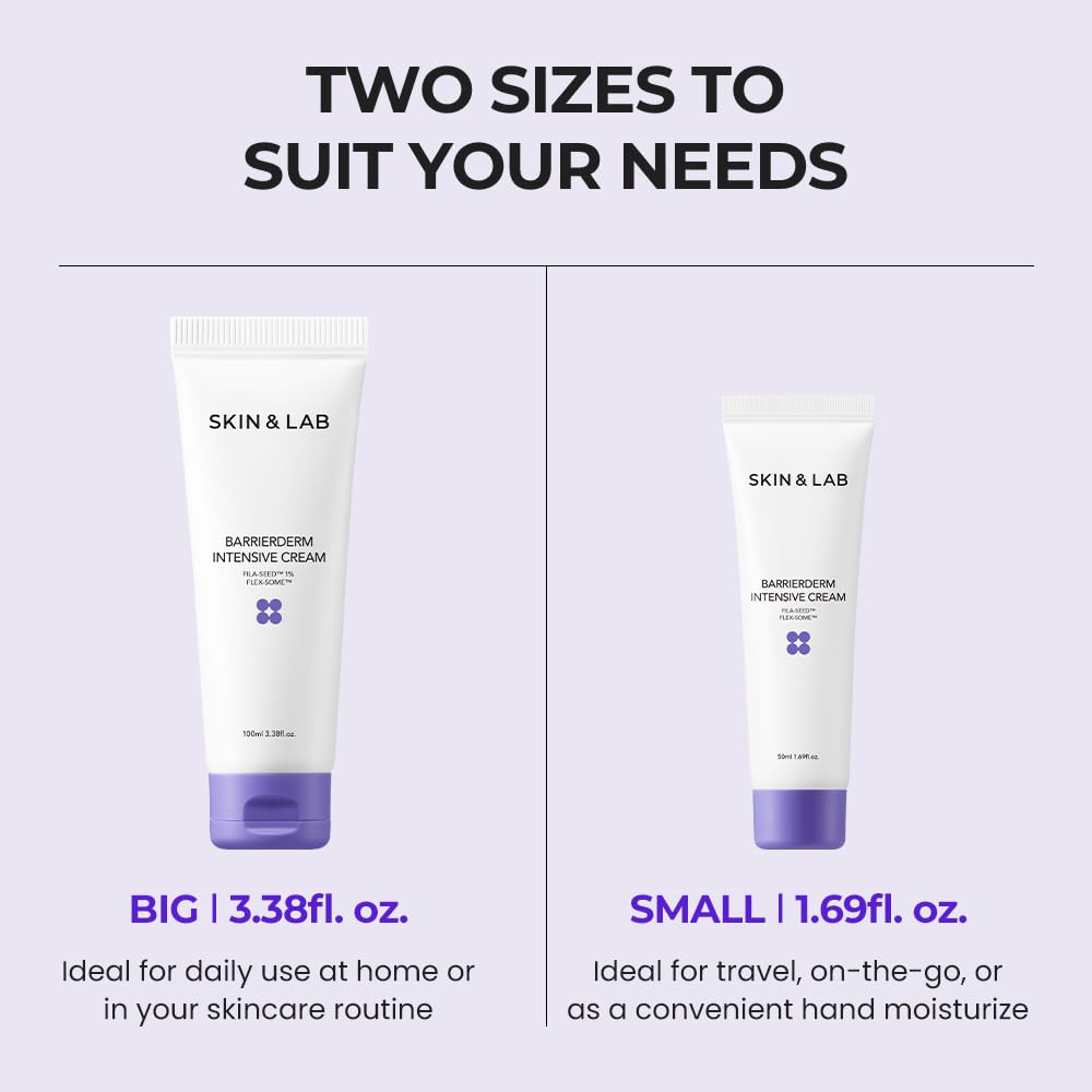  [SKIN&LAB] Barrierderm creme intensivo, hidratante, suave, textura leve, rosto e corpo (100 ml)