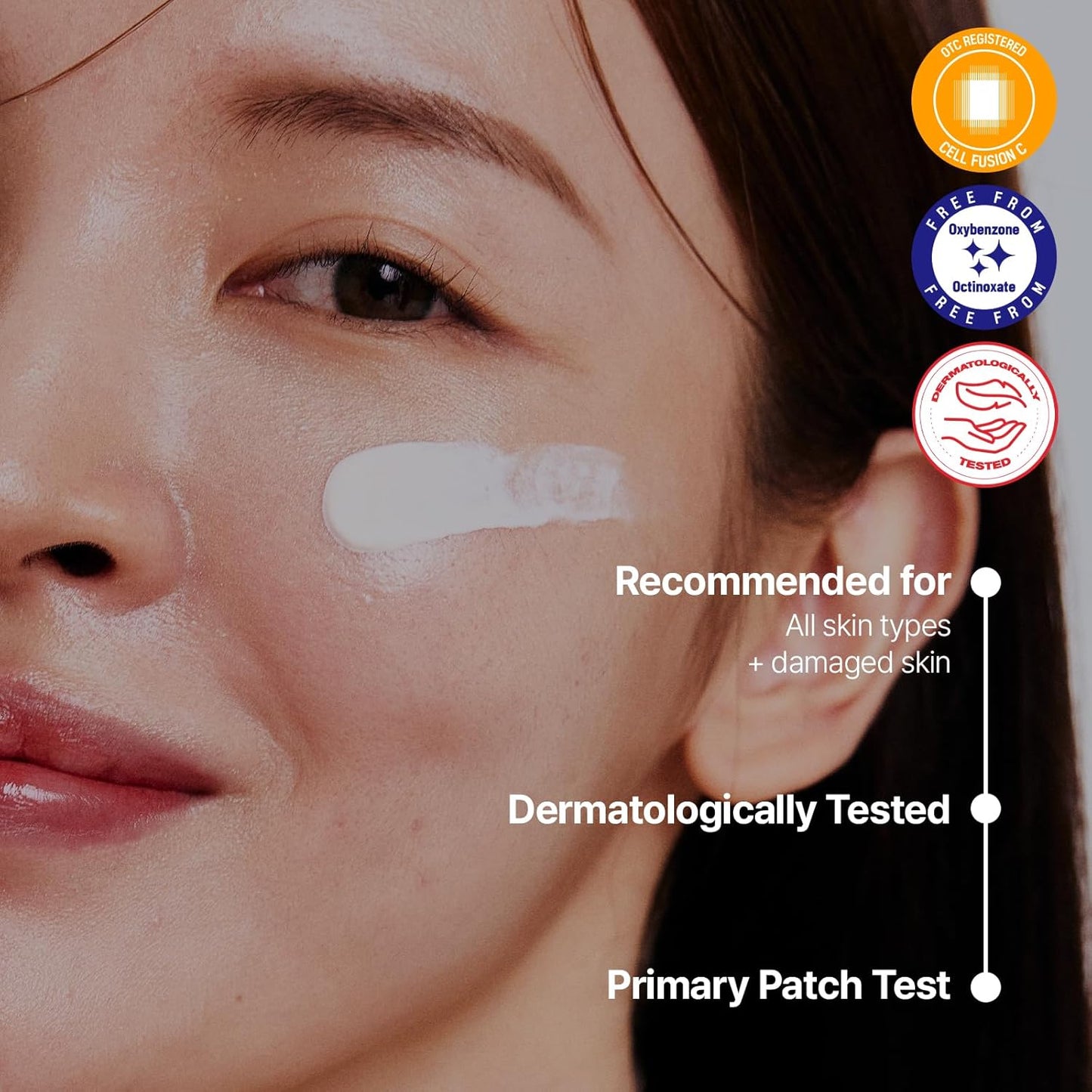  Protetor Solar Facial Cell Fusion C Aquatica UV Defense SPF 50, Hidratante com Fator de Proteção Solar, Leve e Sem Resíduo Branco, Protetor Solar Coreano para o Rosto, 50ml / 1.69 fl.oz