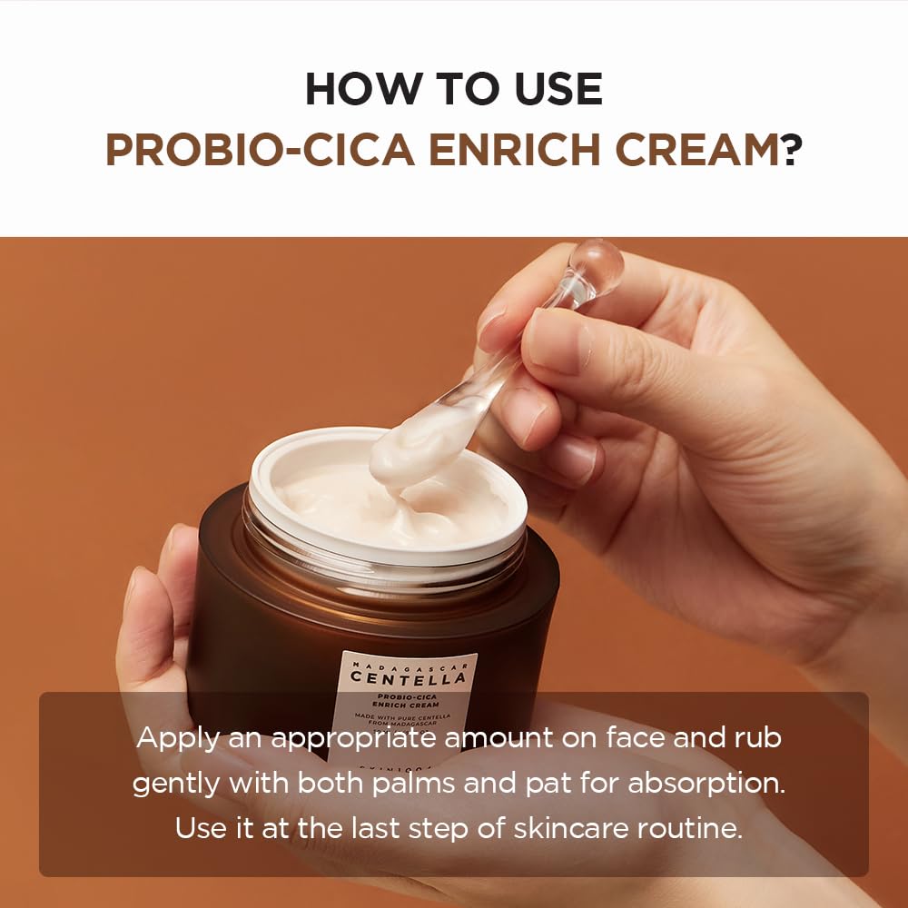 SKIN1004 Crema Enriquecida Madagascar Centella Probio-Cica 1.69 fl.oz, 50ml