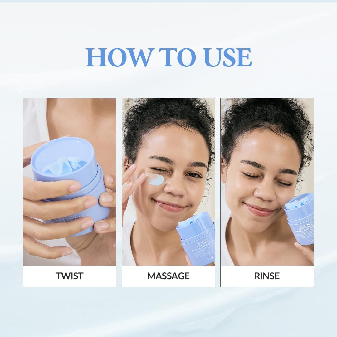 Dr.Althea Bálsamo de Limpeza Moído Refrescante para Poros | Limpador de Poros com Extrato de Chá Verde | Creme de Limpeza de Maquiagem Higiênico em Um Passo | Para Todos os Tipos de Pele | Cuidados com a Pele Veganos Coreanos | 50 ml