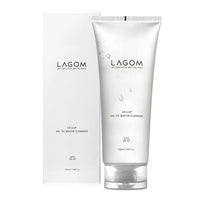 LAGOM Limpiador Gel a Agua Cellup | Textura Gelatinosa, Limpiador Matutino, Lavado Facial Diario, Fórmula Transparente Sin Espuma, Limpieza Facial Hidratante 7.44 Fl Oz