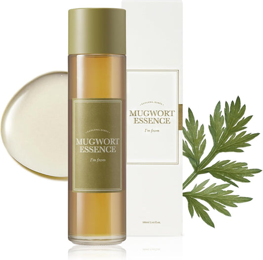 I'm From Esencia de Artemisa | Extracto Vegano - Calma Piel Sensible e Irritada, Alivio del Enrojecimiento, Refrescante, Tónico Hidratante Coreano | 5.4 Fl Oz, Todo Tipo de Piel, Aprobado por PETA