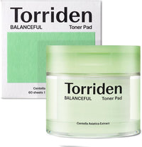 Torriden Almohadillas Tonificantes BALANCEFUL (60 unidades) | Exfoliación Diaria con PHA y LHA para Piel Grasa, Mixta y Sensible | 5D CICA, Pantenol