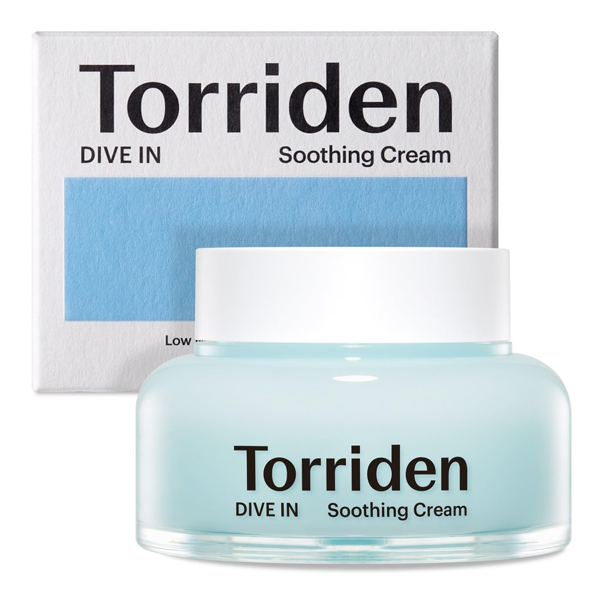 Torriden Crema Suavizante DIVE IN con Ácido Hialurónico 100ml (3.38 fl. oz) | Hidratante Facial Revitalizante para Piel Sensible y Seca | Ácido Hialurónico, Pantenol, Alantoína