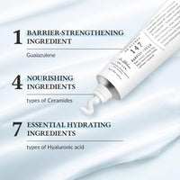 Dr.Althea Crema Barrera 147 | Cuidado Diario de la Barrera Cutánea | Hidratación Profunda con Ácido Hialurónico y Ceramidas | Cuidado Vegano Coreano para Todo Tipo de Piel | 1.7 Fl Oz