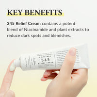 Dr.Althea Crema 345 Alivio | Hidratante Facial Diario | Cuidado para Imperfecciones | Recuperación y Humectación Suavizante con Niacinamida, Pantenol | Cuidado Vegano Coreano para Todo Tipo de Piel | 1.7 Fl Oz (Paquete de 1)