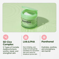 Torriden Almohadillas Tonificantes BALANCEFUL (60 unidades) | Exfoliación Diaria con PHA y LHA para Piel Grasa, Mixta y Sensible | 5D CICA, Pantenol