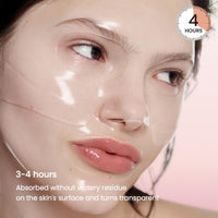 BIODANCE Mascarilla Bio-Collagen Real Deep, Mascarilla Hidratante Nocturna de Hidrogel, Minimiza Poros, Mejora Elasticidad, 34g x4ea