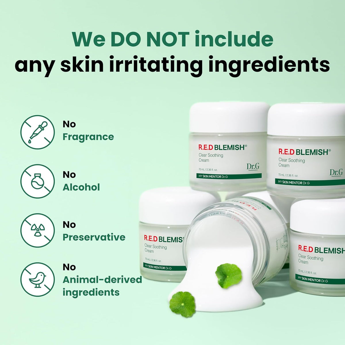 Red Blemish Clear Creme Calmante