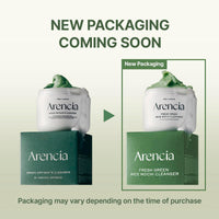 Arencia Limpiador Facial de Mochi de Arroz Coreano - Mascarilla Facial, Limpiador Espumoso, Exfoliante Suave Todo en Uno - Limpieza Profunda, Hidratante, Minimiza Poros, Elimina Puntos Negros - con Agua de Arroz y Té Verde, Artemisa